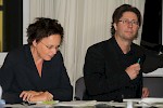 Bettine Menke (Erfurt) und Daniel Müller Nielaba (Zürich)