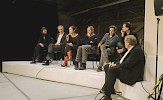 Poetica II – v.l.n.r.: Ilma Rakusa, Heinrich Detering, Monika Rinck, Michael Krüger, Navid Kermani, Juri Andruchowytsch, Günter Blamberger © Silviu Guiman