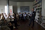 Thierry Greub (Köln) introducing Gottfried Boehm (Basel)